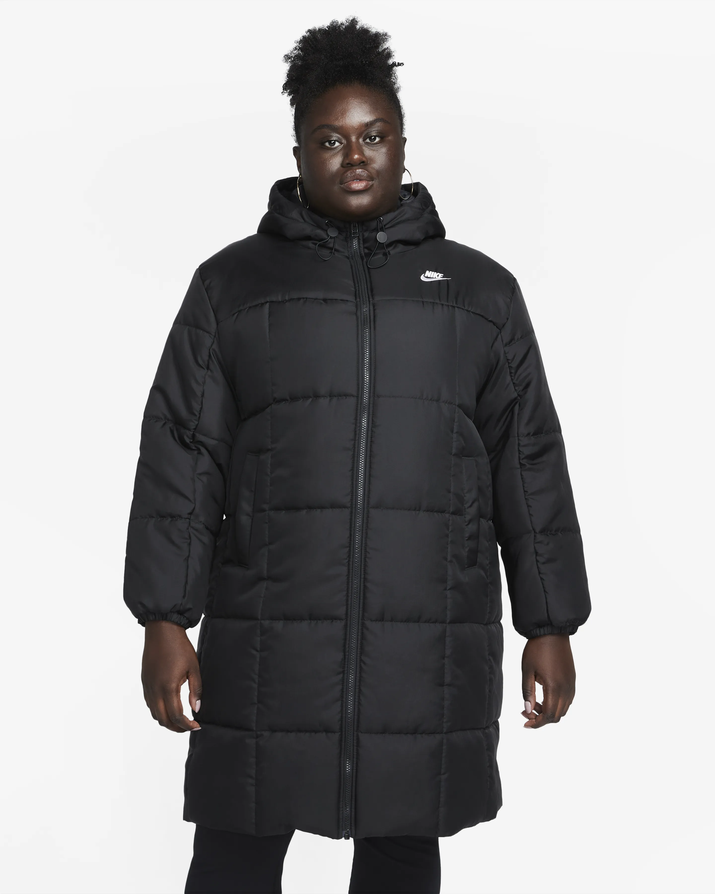 Nike Sportswear Classic Puffer-Women's Therma-FIT Loose Hooded Parka (Plus