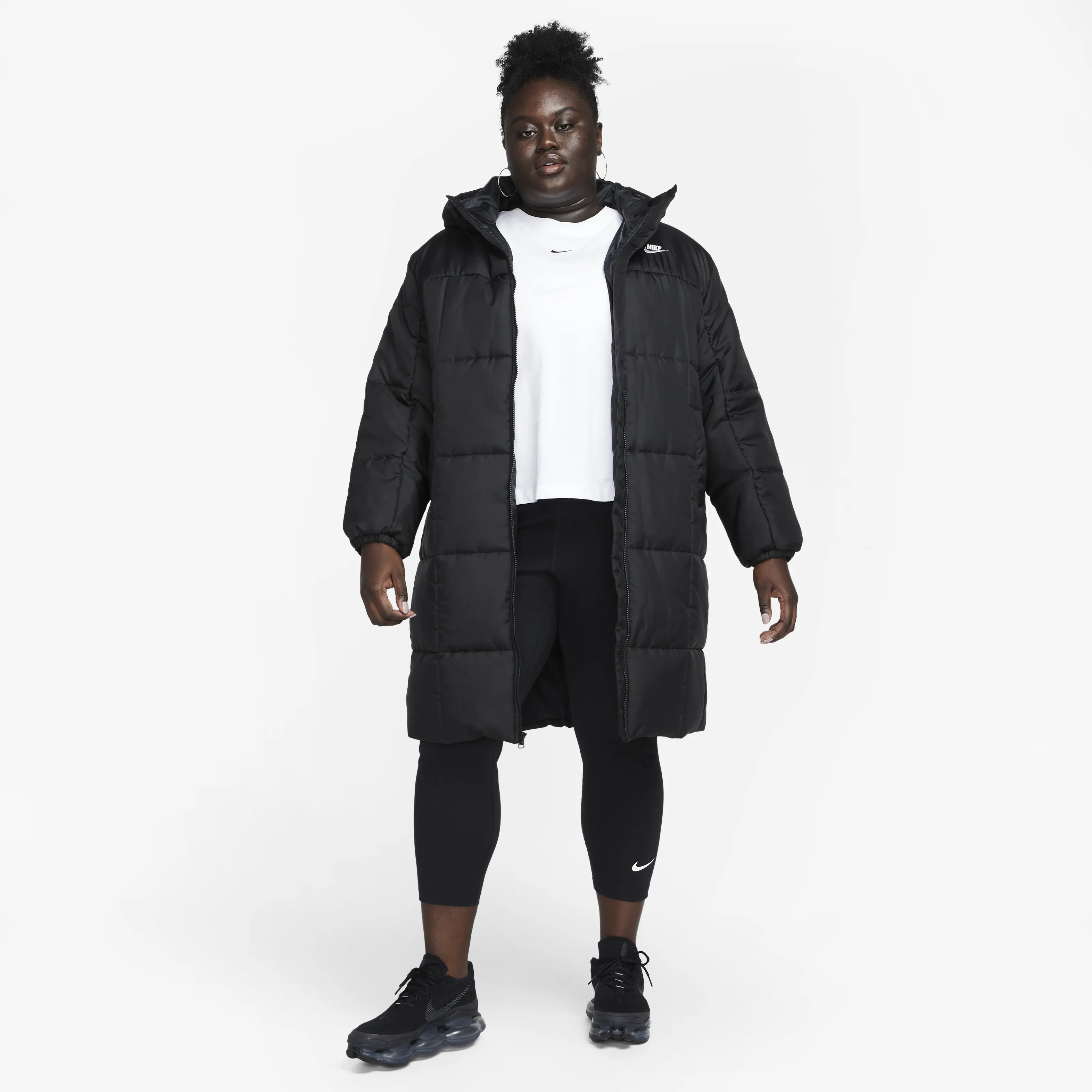 Nike Sportswear Classic Puffer-Women's Therma-FIT Loose Hooded Parka (Plus