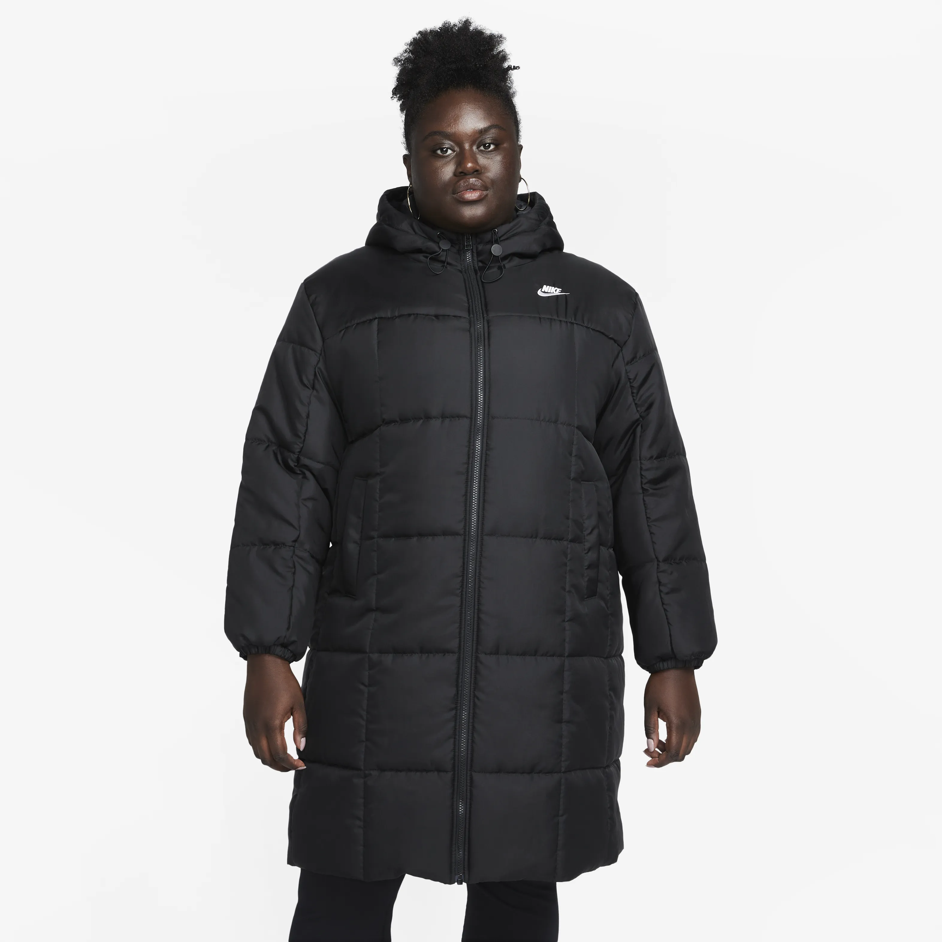 Nike Sportswear Classic Puffer-Women's Therma-FIT Loose Hooded Parka (Plus