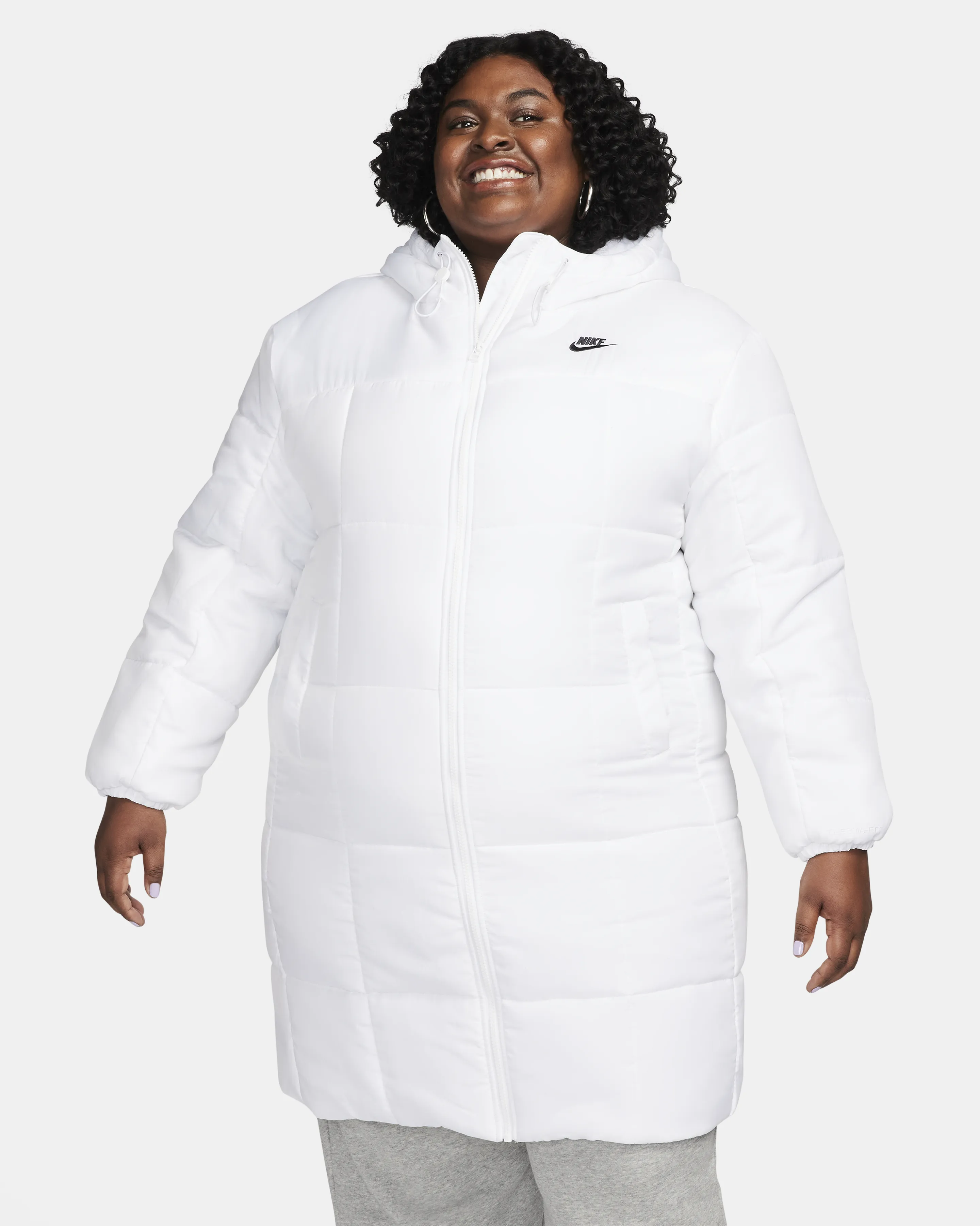 Nike Sportswear Classic Puffer-Women's Therma-FIT Loose Hooded Parka (Plus