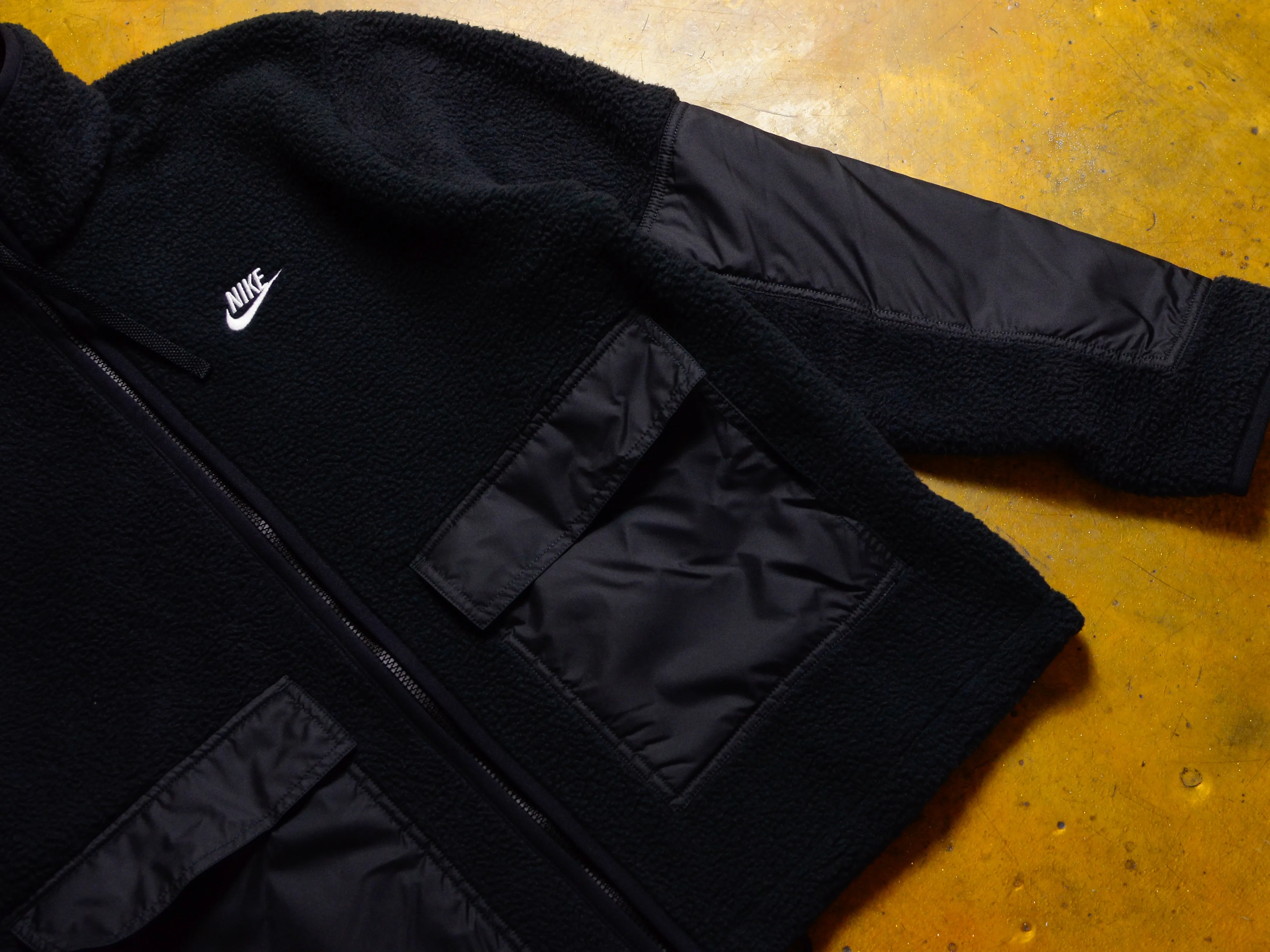 Nike Sportswear Sherpa FZ Jacket CZWN - Black