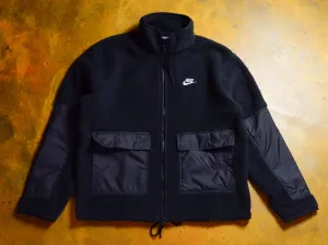 Nike Sportswear Sherpa FZ Jacket CZWN - Black