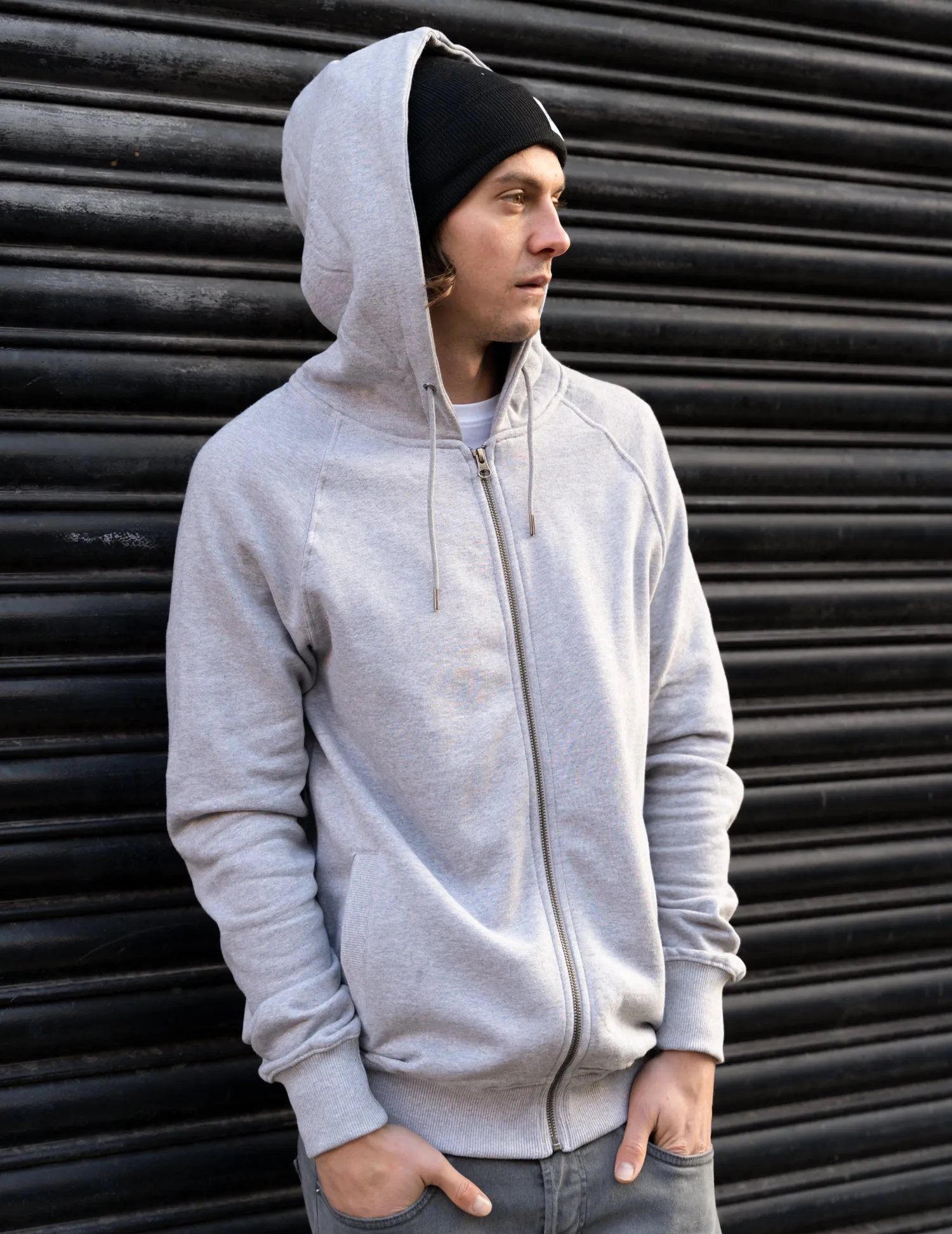 No Limits Organic Cotton Zip Hood