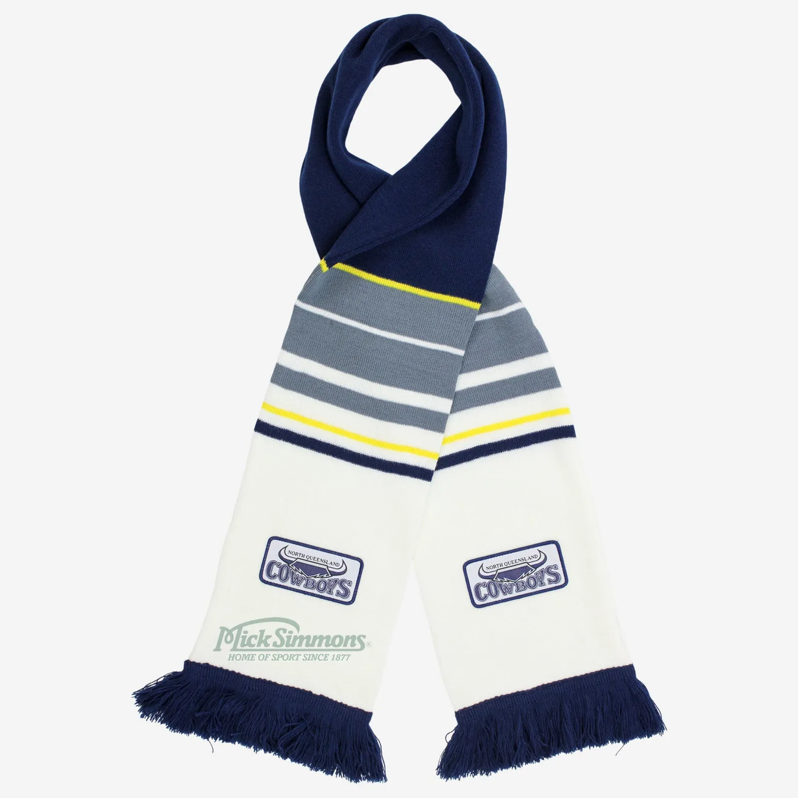 North Queensland Cowboys NRL Heritage Retro Bar Scarf Rugby League