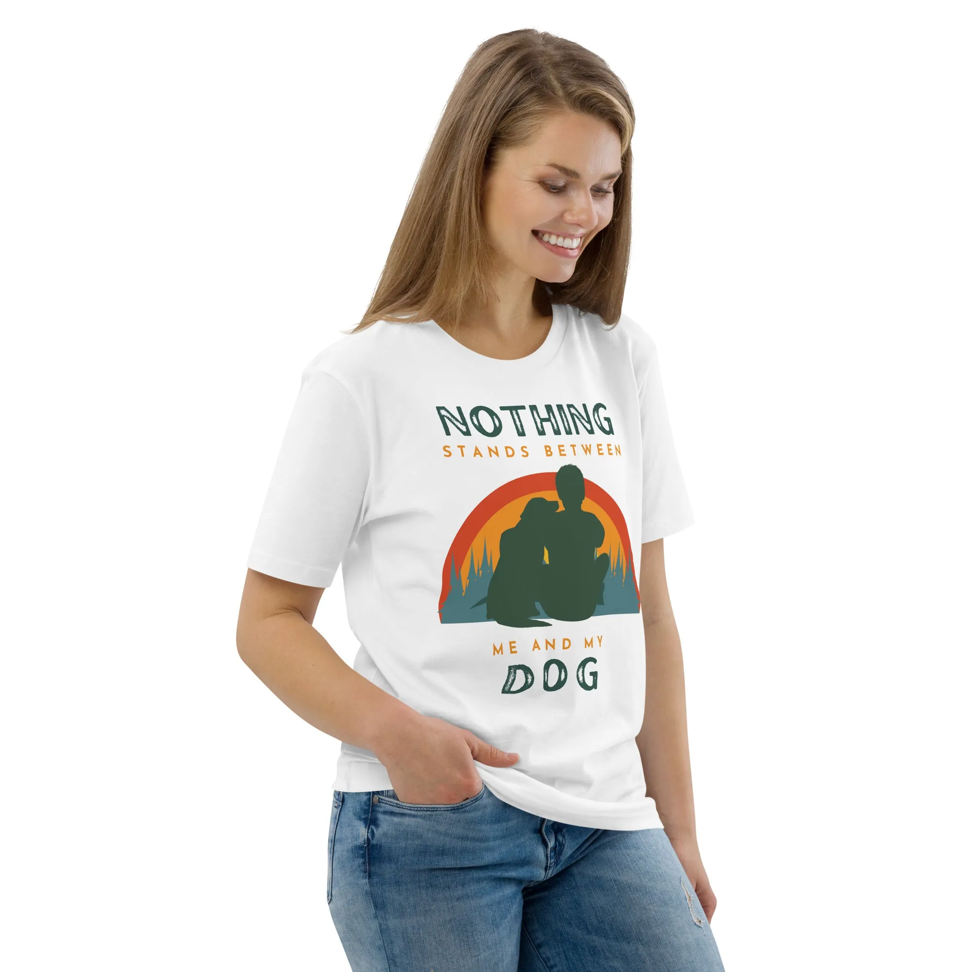 Nothing Stands Between Dog, Eco-conscious t-shirt