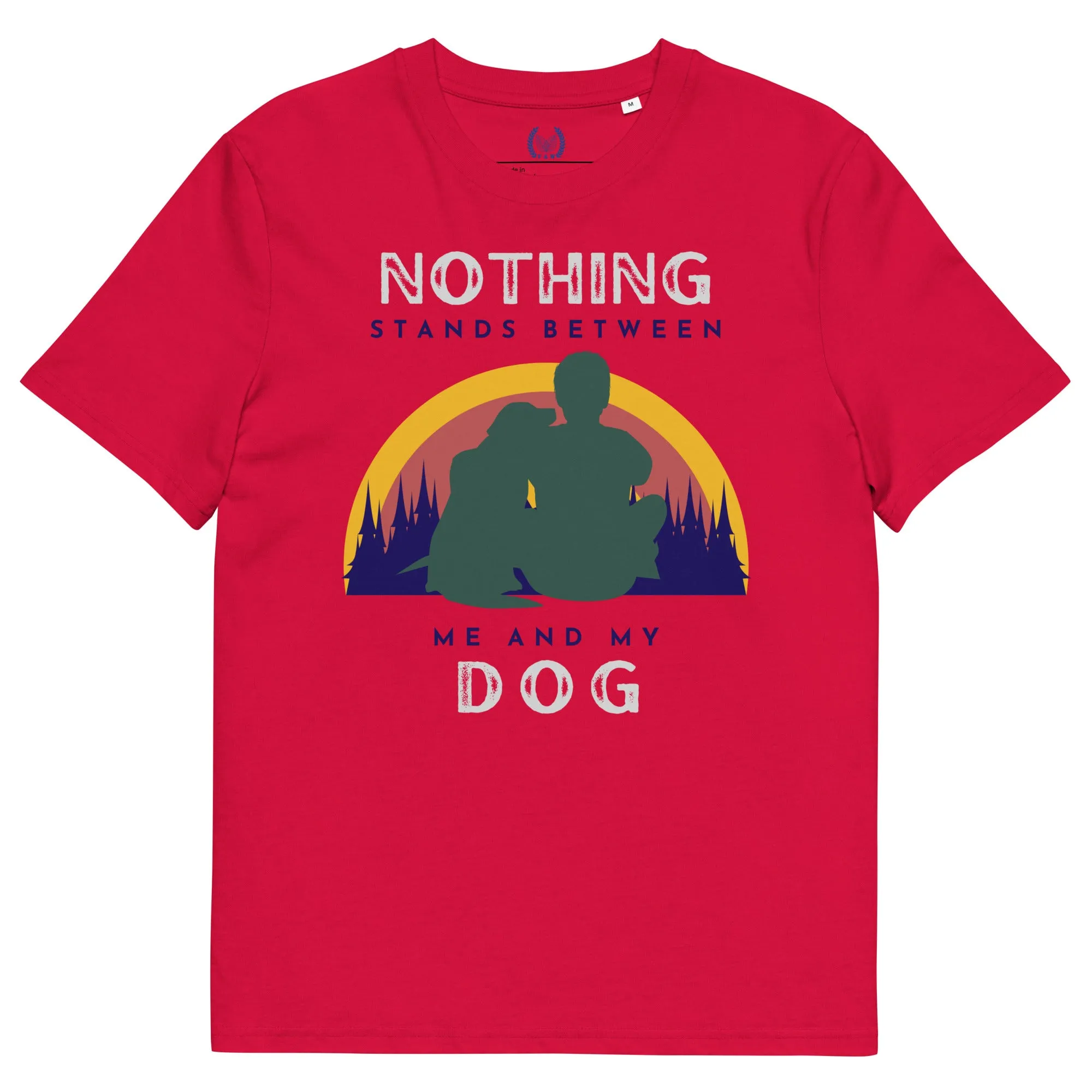 Nothing Stands Between Dog, Eco-conscious t-shirt