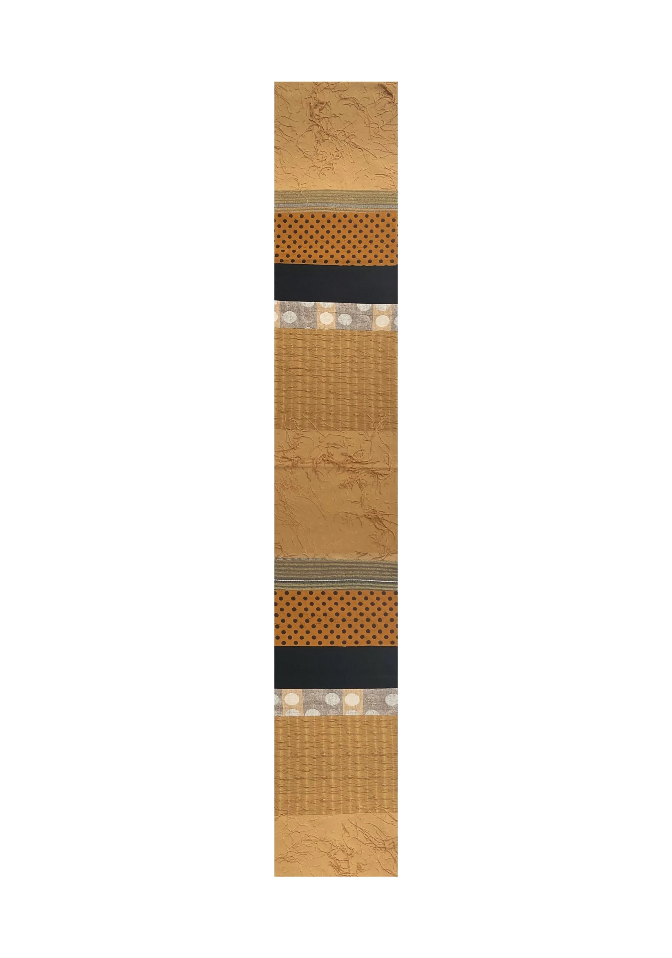 NUNO Runner/Scarf: "NUNO OriOri®" (Gold)