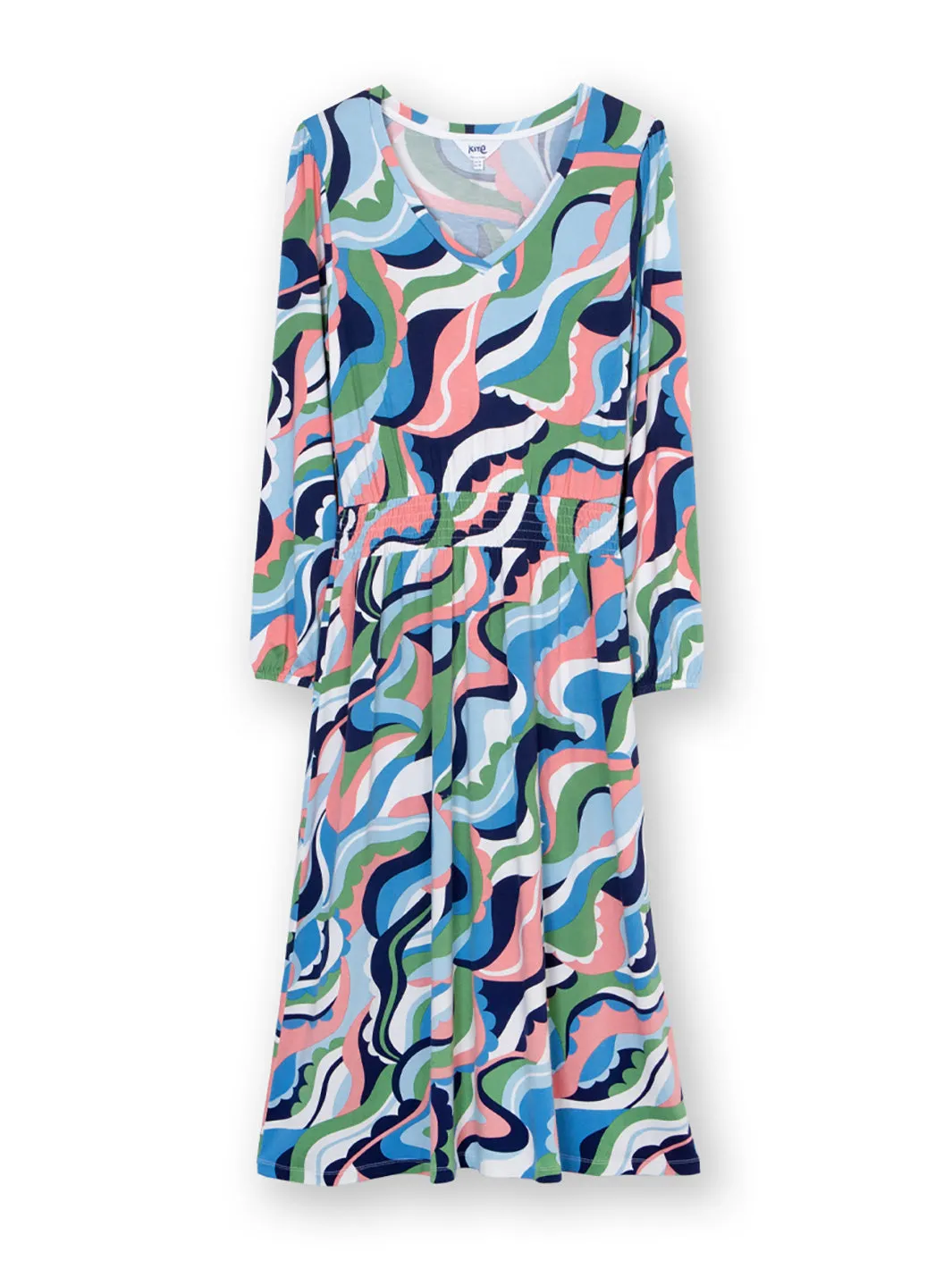 Oborne jersey dress ripple