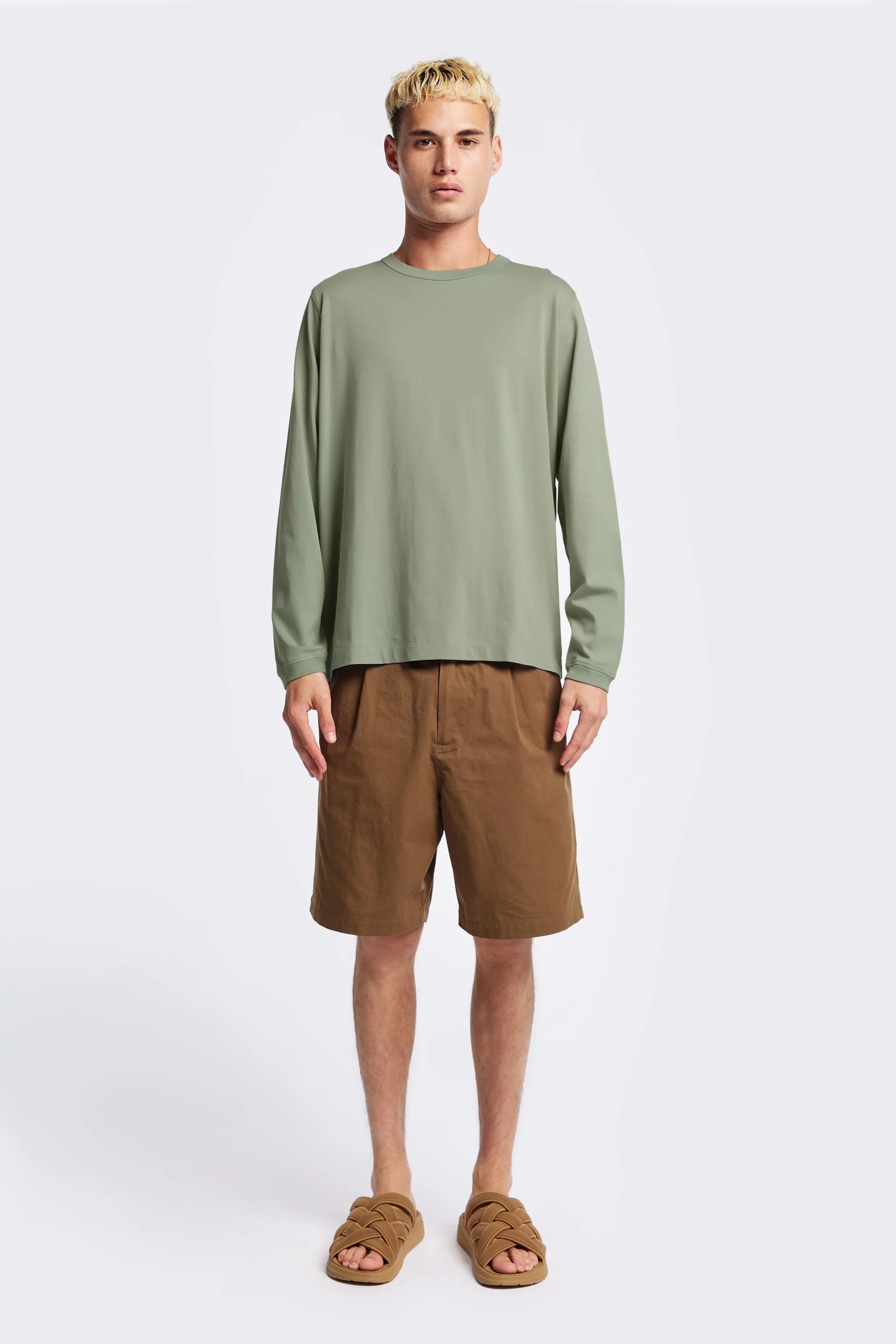 Offline L/S T-Shirt Sage Green