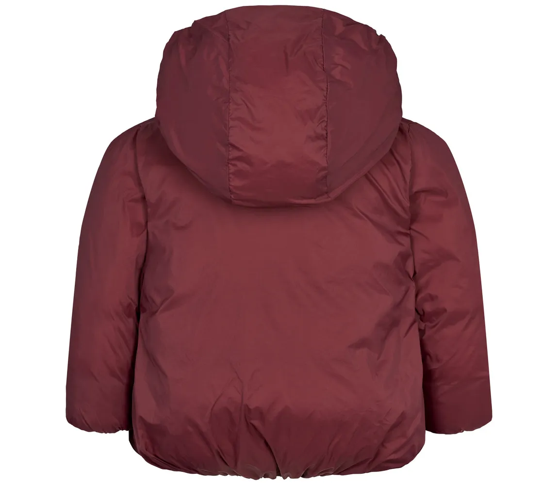 Omari Jacket, Puffer Jacket - Deep Ruby