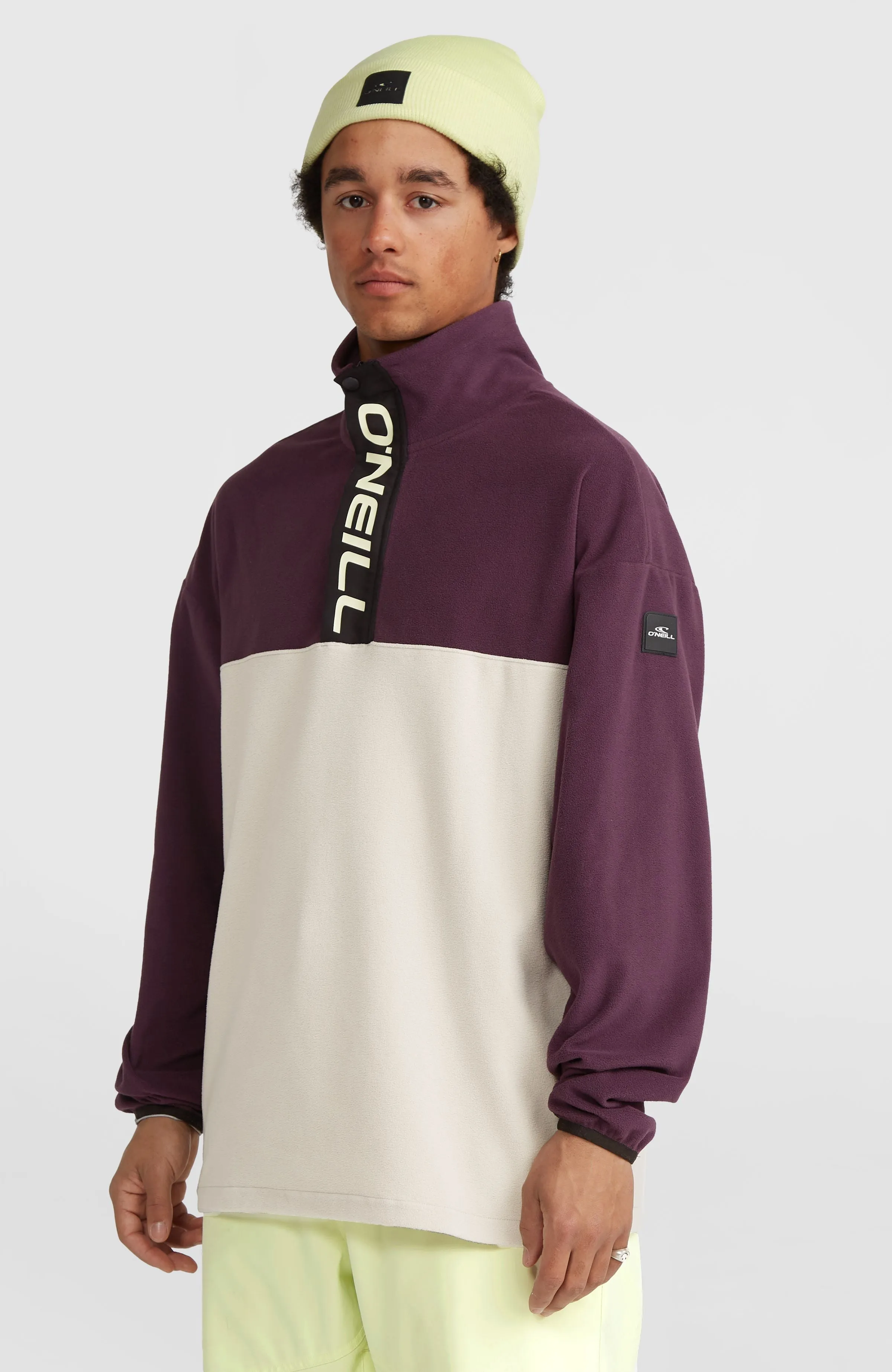 O'Riginals Polartec® 100 Fleece | Aubergine Colour Block