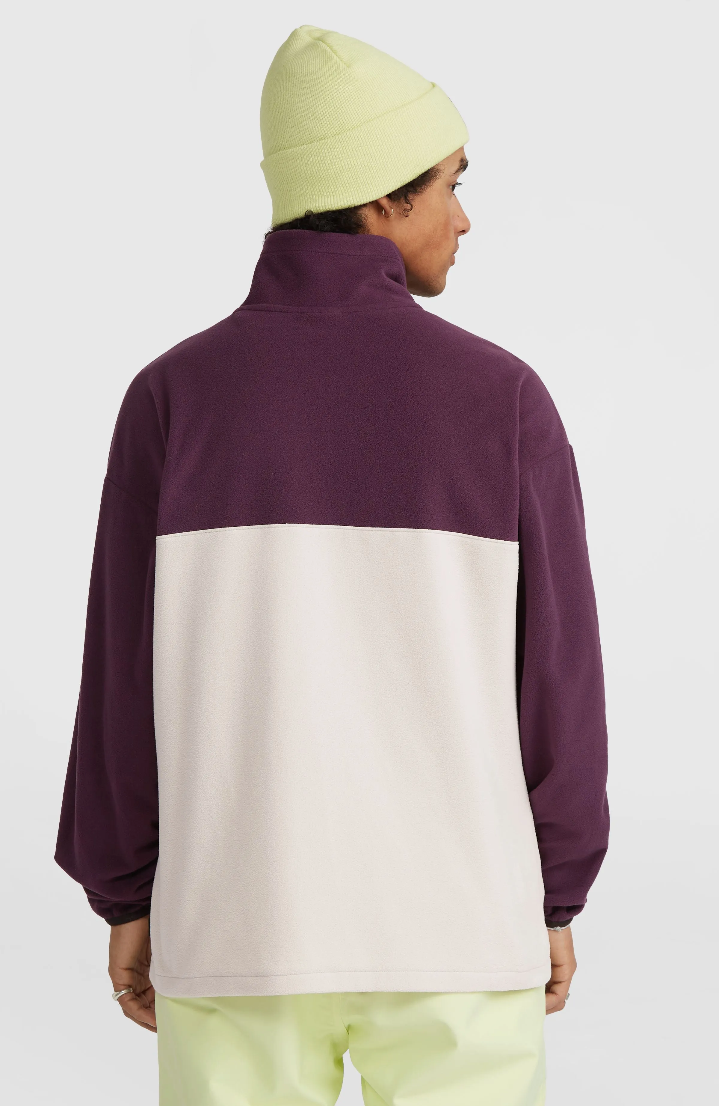 O'Riginals Polartec® 100 Fleece | Aubergine Colour Block