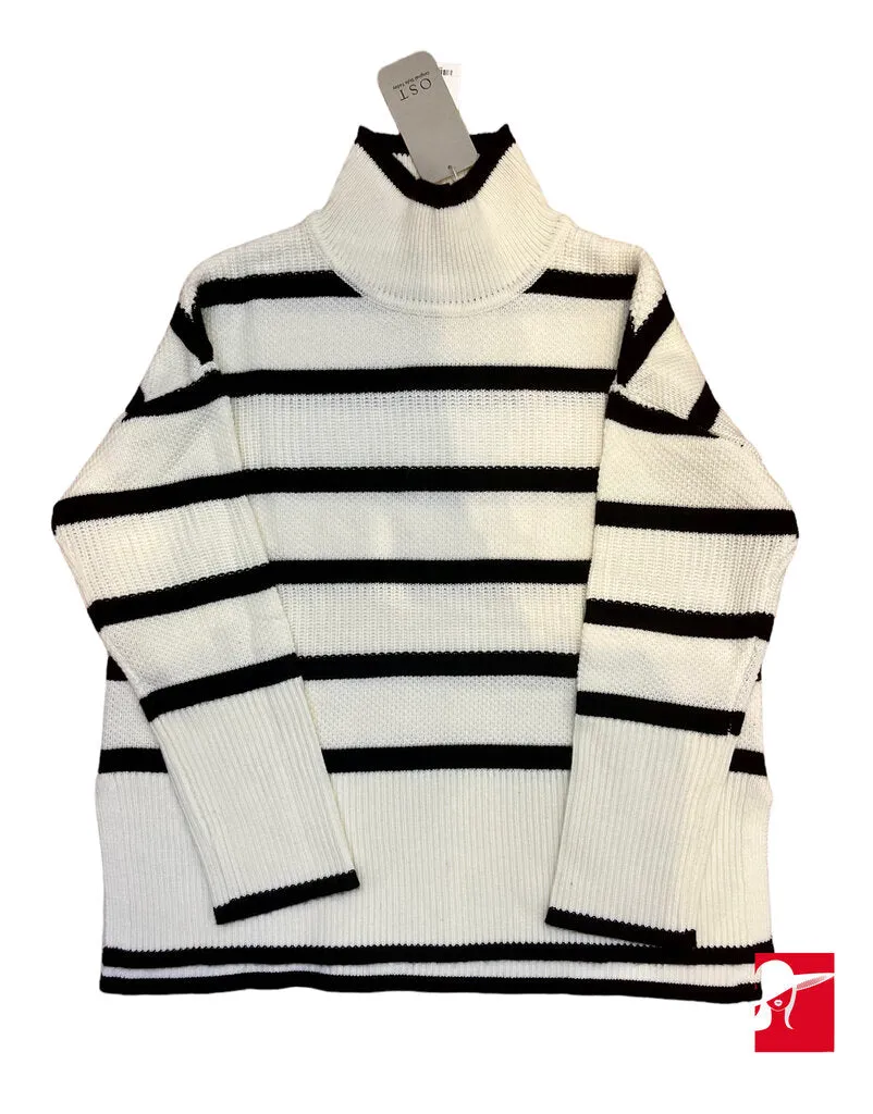 OST French Stripe sweater NEW Size M