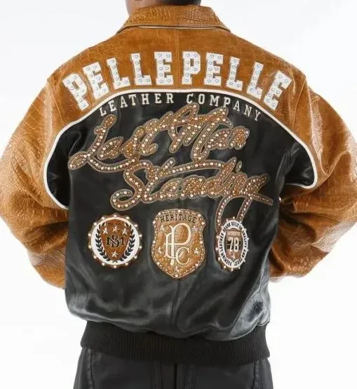 Pelle Pelle Last Man Standing Bomber Leather Jacket