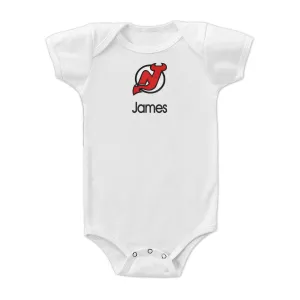 Personalized New Jersey Devils Bodysuit