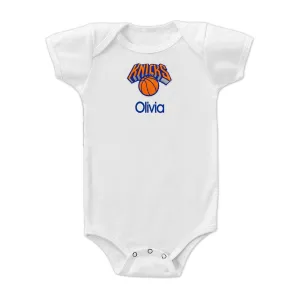 Personalized New York Knicks Bodysuit