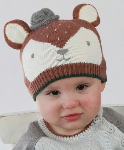 Petit Ami Forrest the Fox Knit Hat