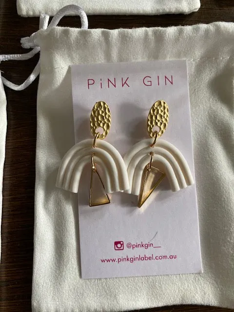 Pink Gin Golden Collection Earrings