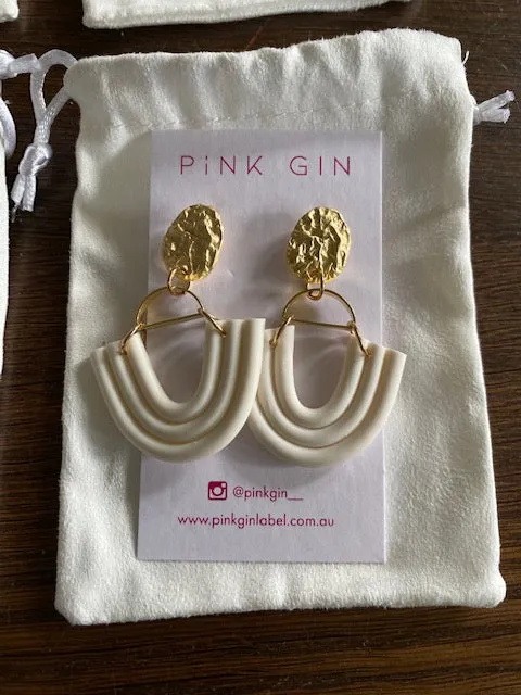 Pink Gin Golden Collection Earrings