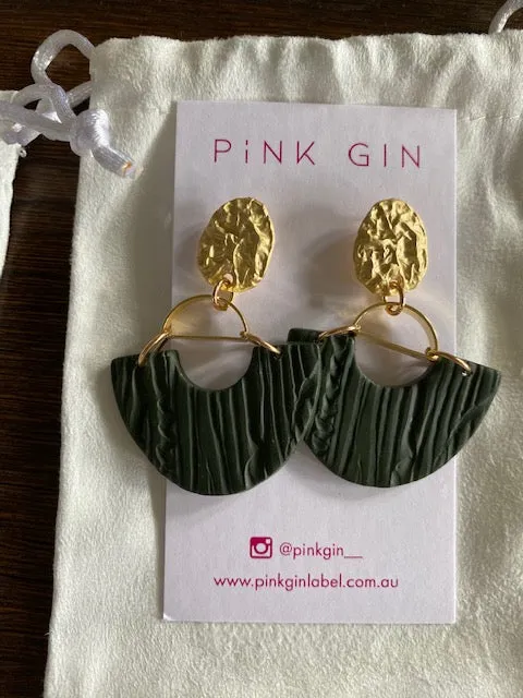 Pink Gin Golden Collection Earrings