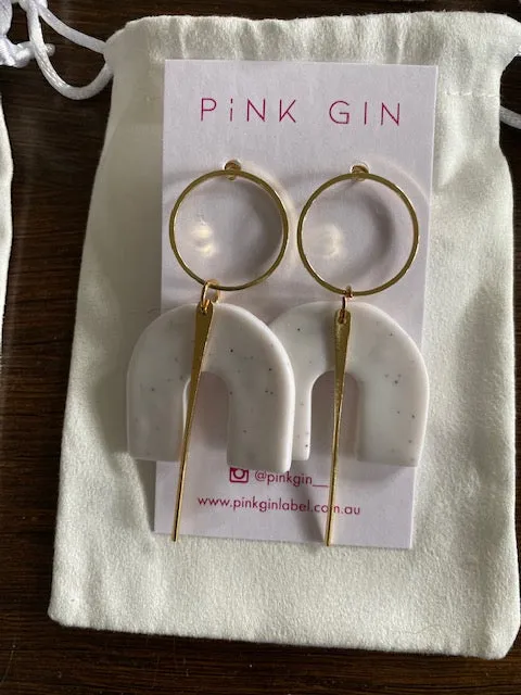 Pink Gin Golden Collection Earrings