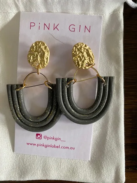 Pink Gin Golden Collection Earrings