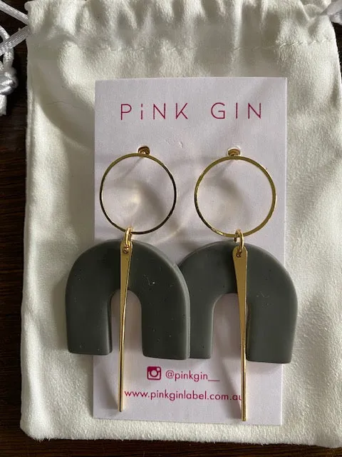 Pink Gin Golden Collection Earrings