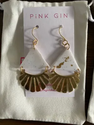 Pink Gin Golden Collection Earrings