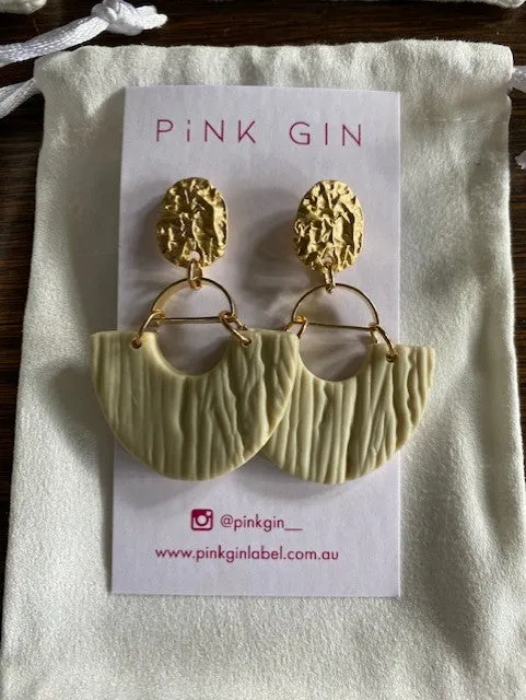 Pink Gin Golden Collection Earrings