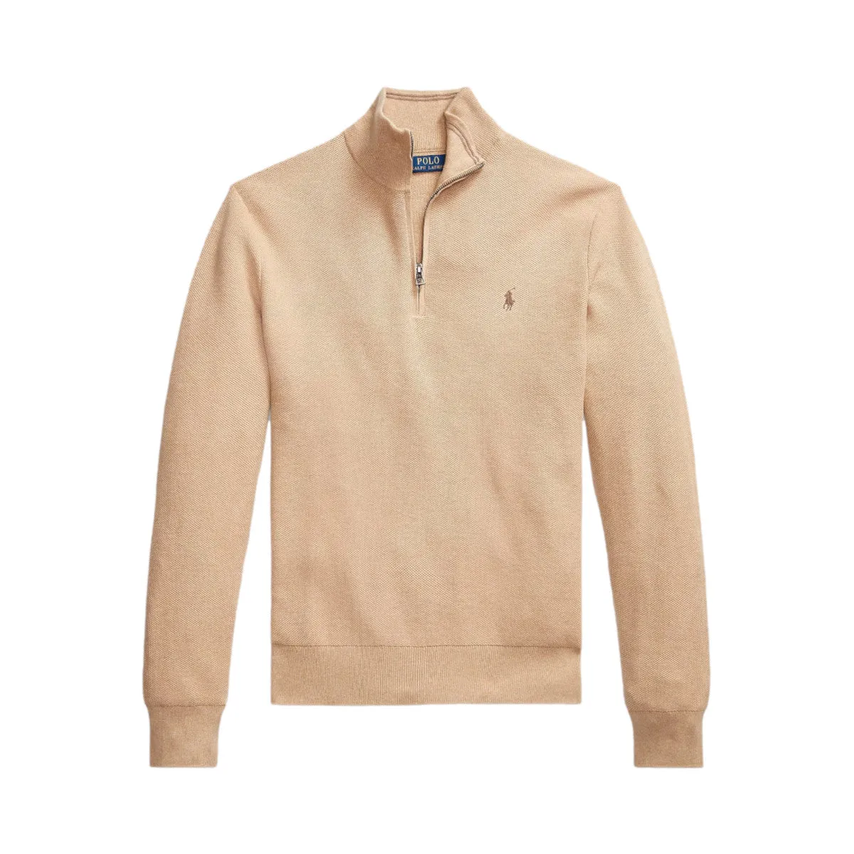 Polo Ralph Lauren Half Zip Pullover 500 Camel Melange