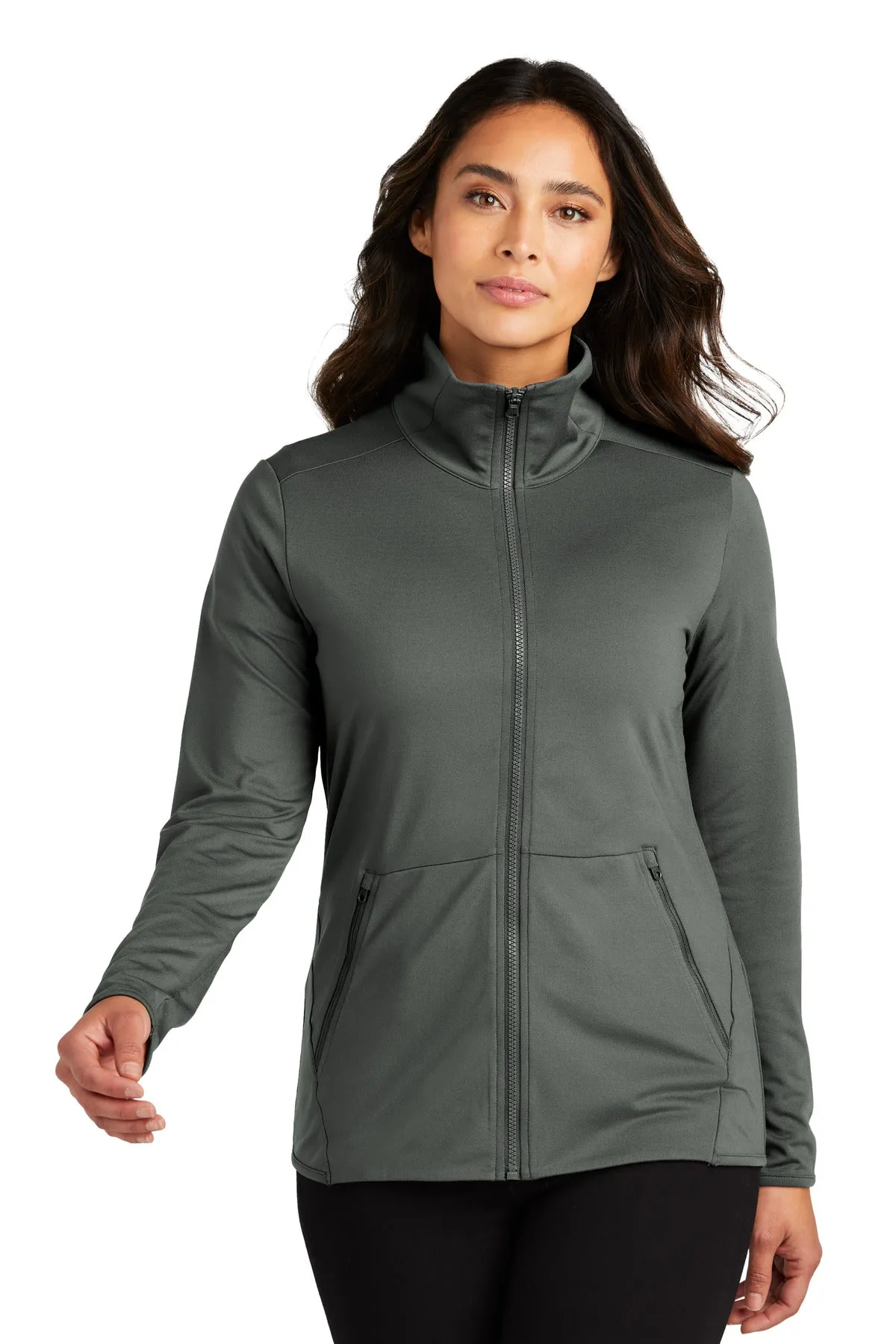 Port Authority® Ladies Accord Stretch Fleece Full-Zip LK595