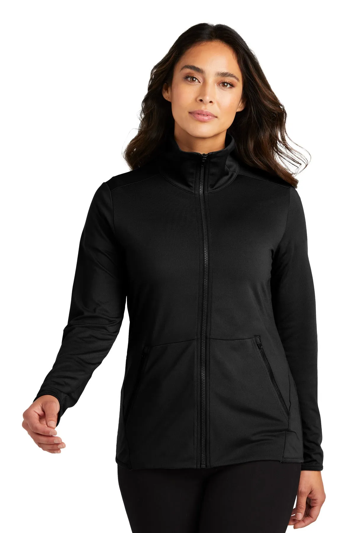 Port Authority® Ladies Accord Stretch Fleece Full-Zip LK595