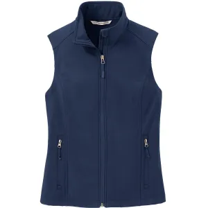 Port Authority Women's Dress Blue Navy Core Softshell Vest