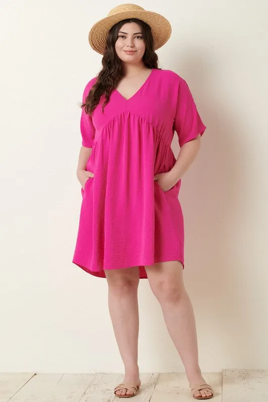 Pretty in Pink Dress (Reg & Plus)