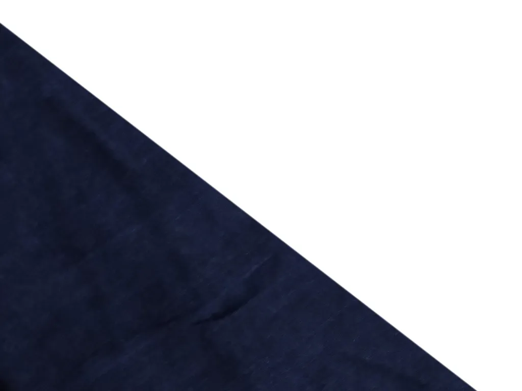 Prussian Blue Plain Poly Net Fabric