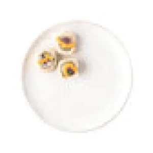 Puro Coupe Dessert/Salad Plate - Whitewash