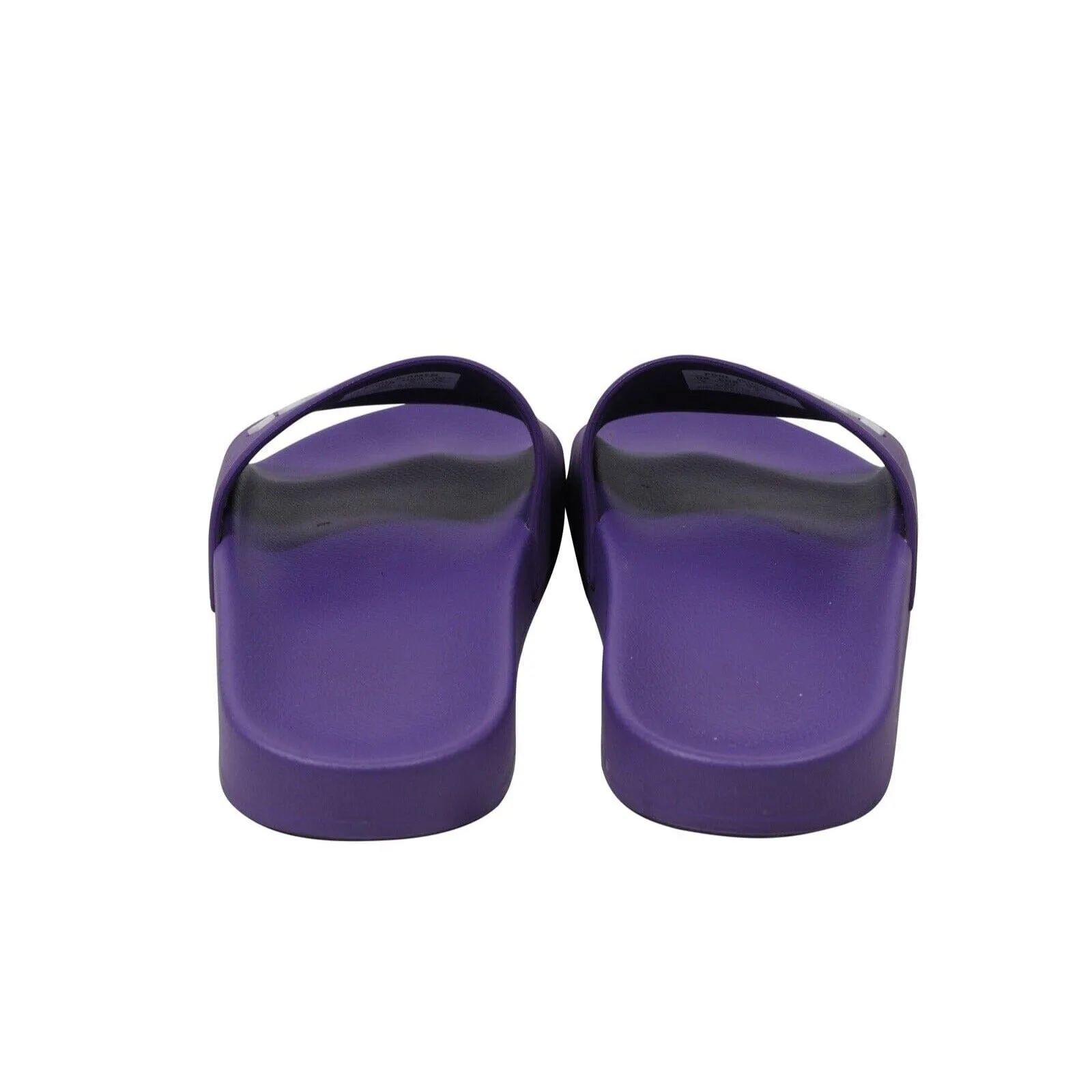 Purple Rubber Flip Flops Pool Sandals