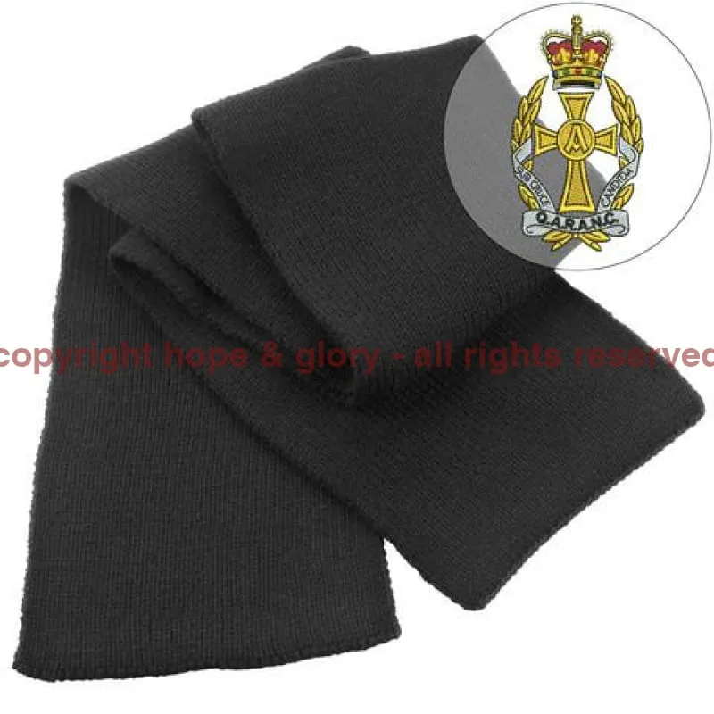 Queen Alexandra's Royal Army Nursing Corps Heavy Knit Scarf