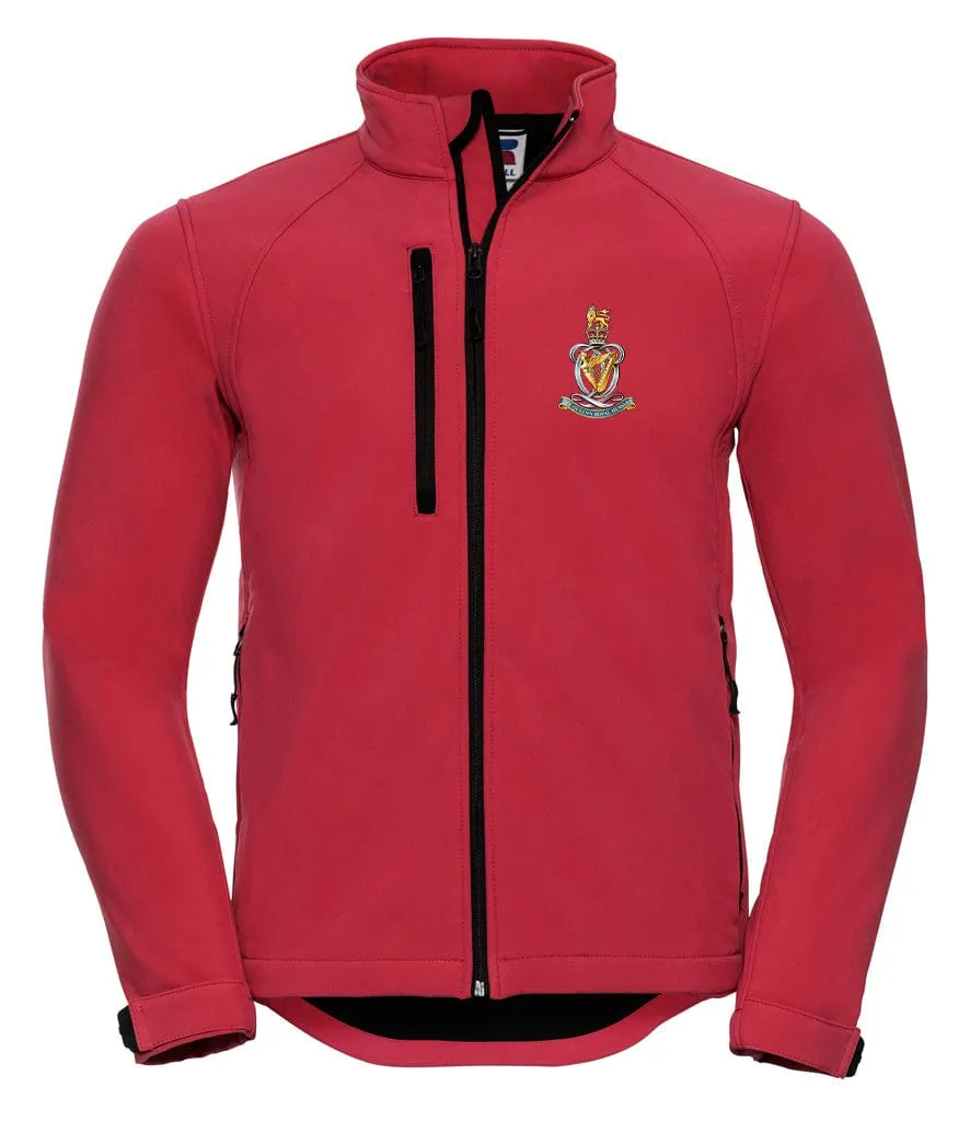 Queen's Royal Hussars Embroidered 3 Layer Softshell Jacket