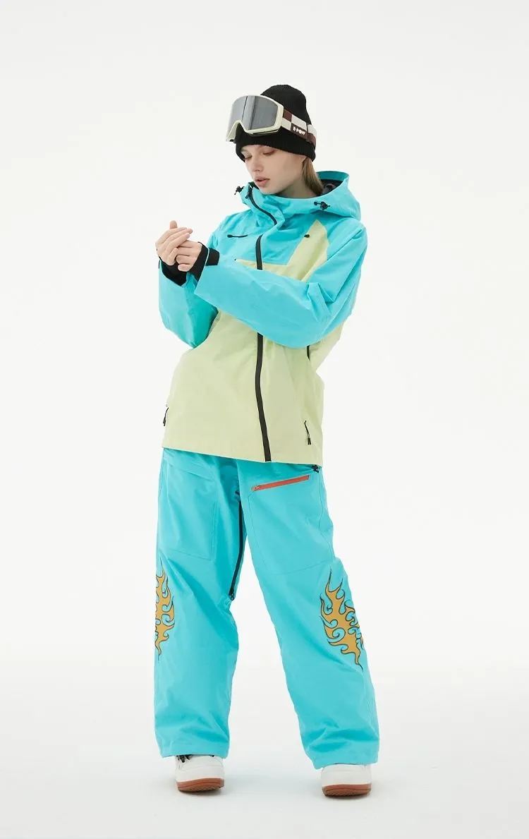 RandomPow Freestyle Mint Green RECCO® Insulated Jacket - Women's