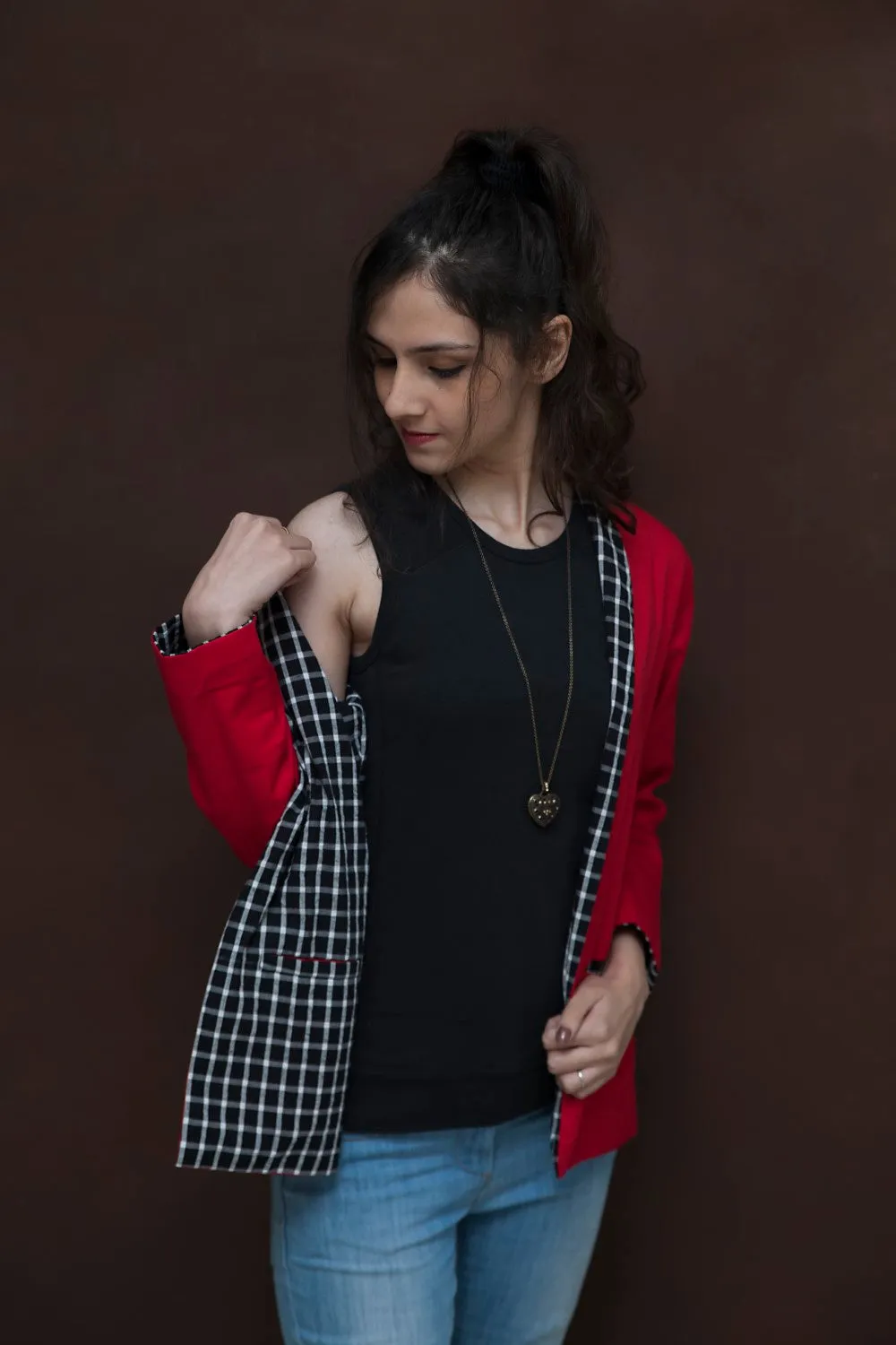 Red Reversible Jacket