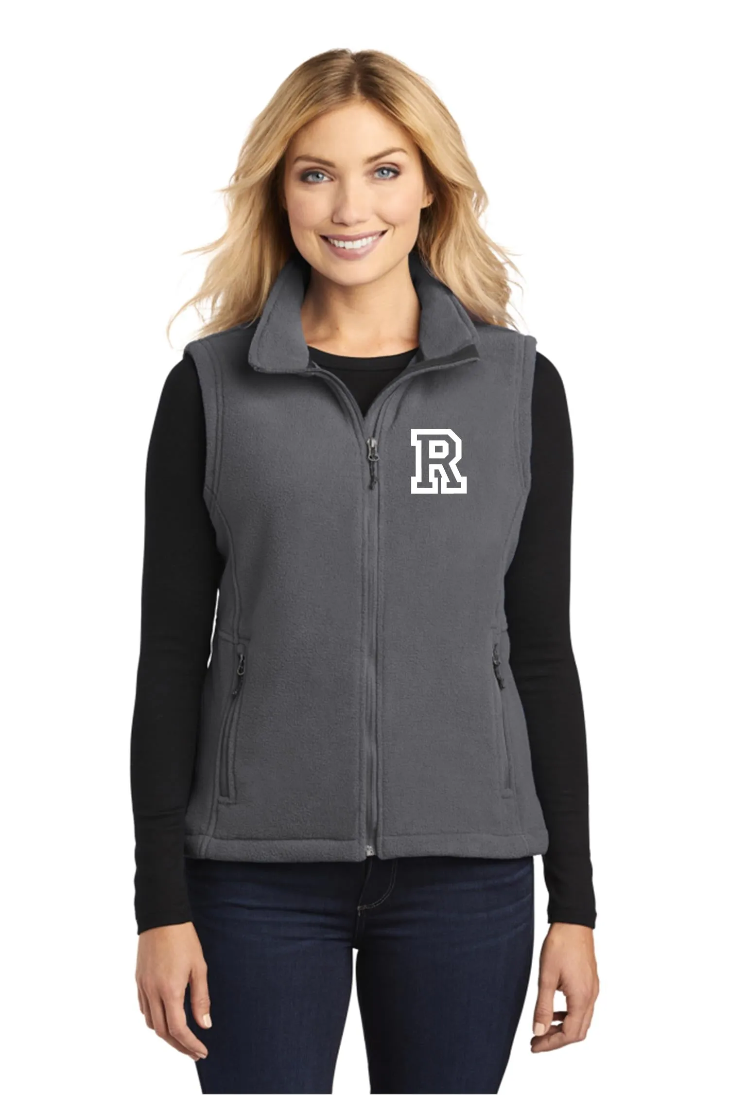 Roberts Ladies Value Fleece Vest. L219