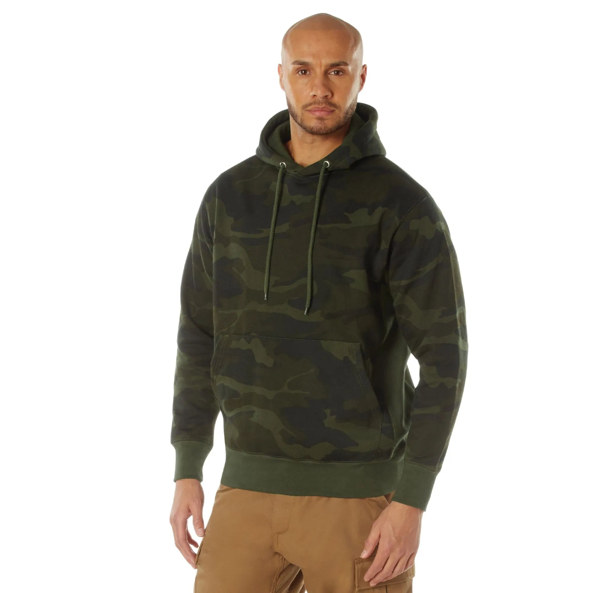 Rothco Midnight Woodland Camo Every Day Pullover Hooded Sweatshirt