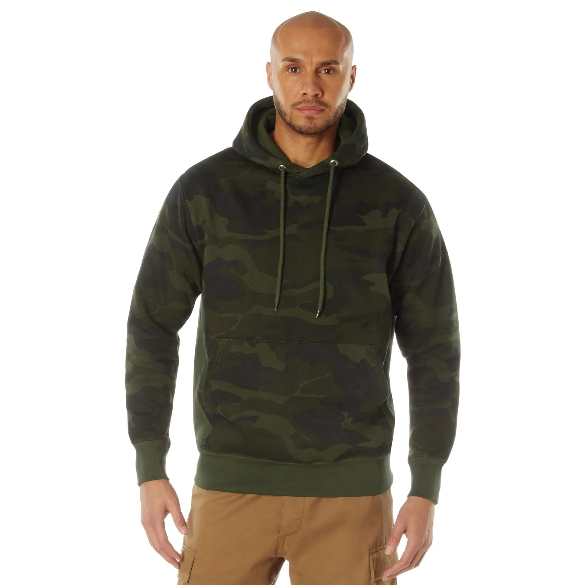 Rothco Midnight Woodland Camo Every Day Pullover Hooded Sweatshirt