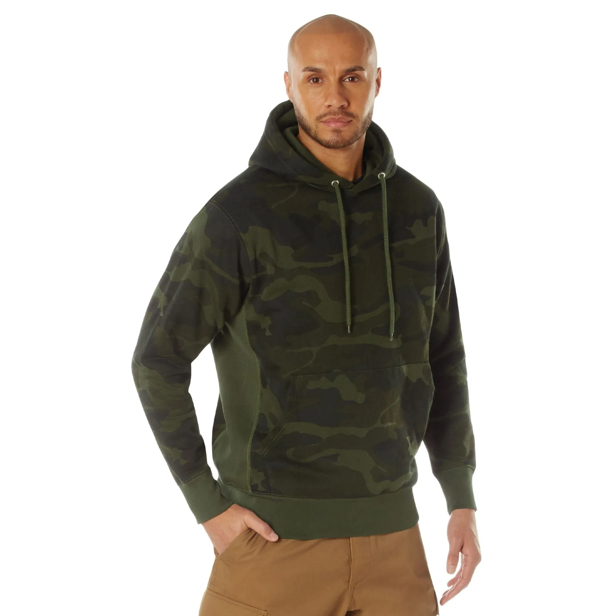 Rothco Midnight Woodland Camo Every Day Pullover Hooded Sweatshirt