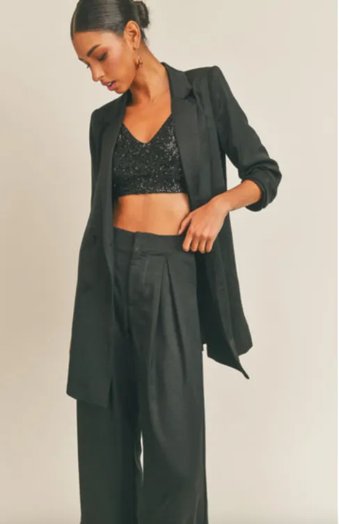 Roxbury Black Wide Leg Pants