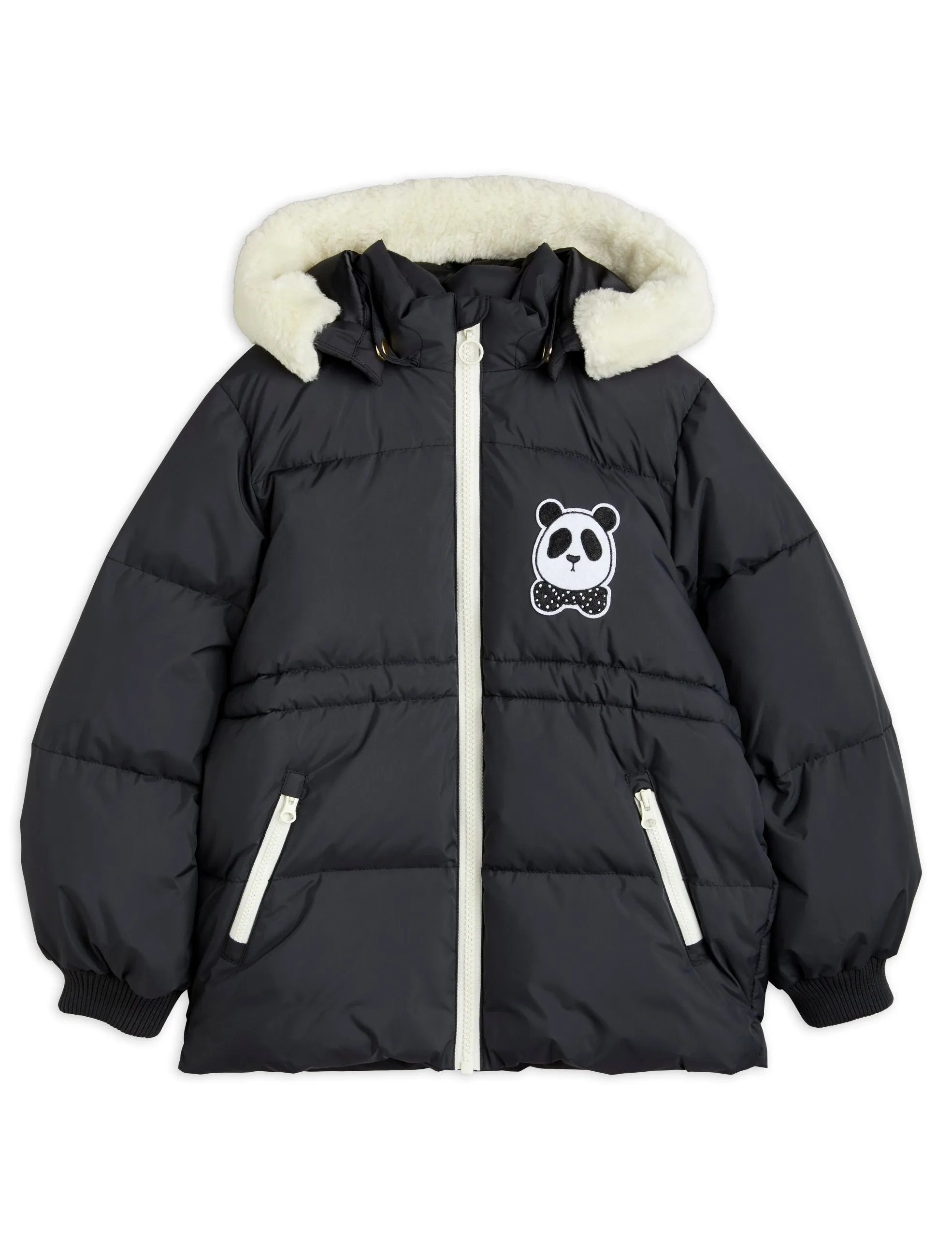 SALE Panda Hooded Puffer Jacket by Mini Rodini