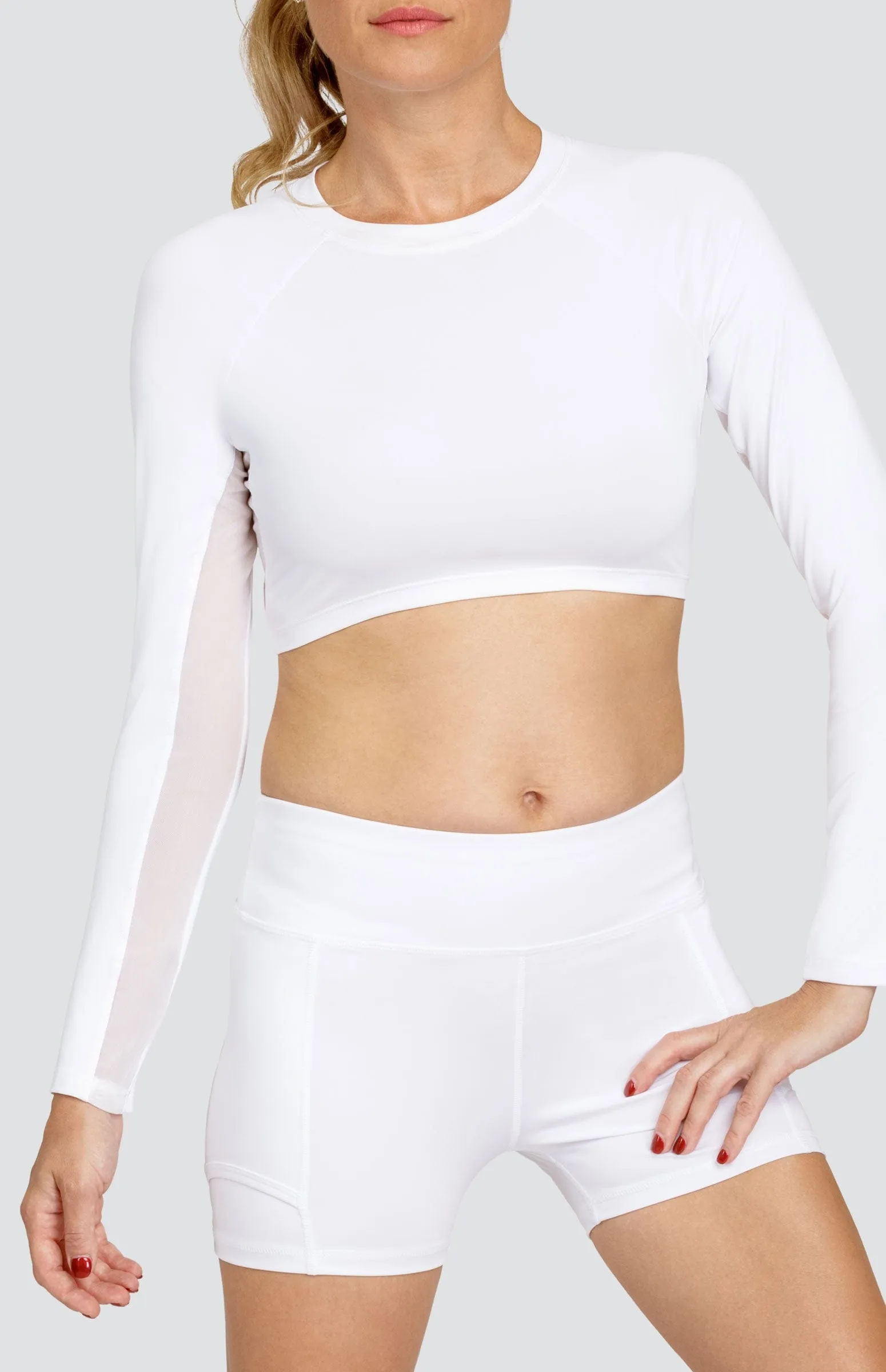 Sasha Layering Top - Chalk White