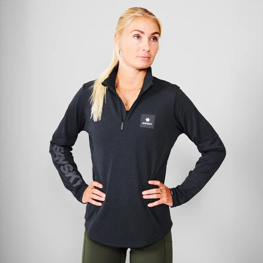 Saysky Women's Blaze Half Zip Light Weight Running Fleece