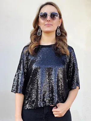 Shine Sequin Tee